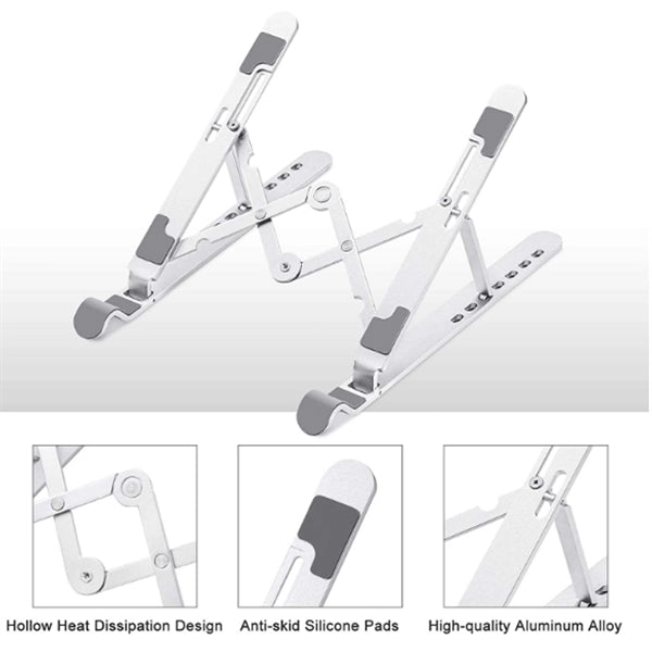Adjustable Portable Aluminum Notebook Laptop Stand Bracket