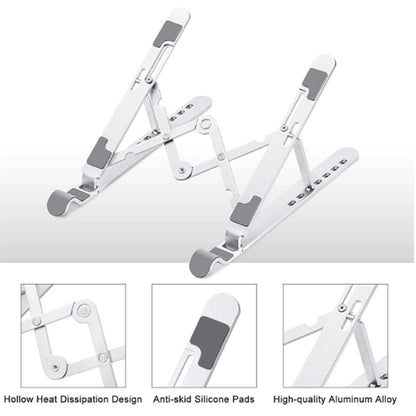 Adjustable Portable Aluminum Notebook Laptop Stand Bracket
