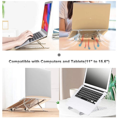 Adjustable Portable Aluminum Notebook Laptop Stand Bracket
