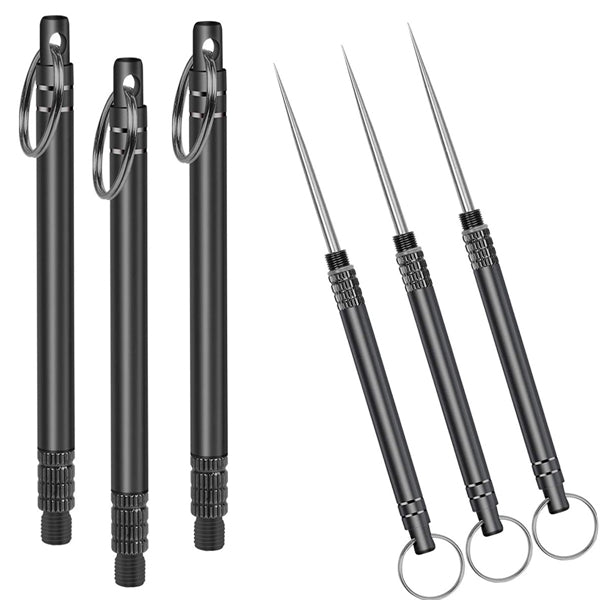 Stainless steel portable toothpicks