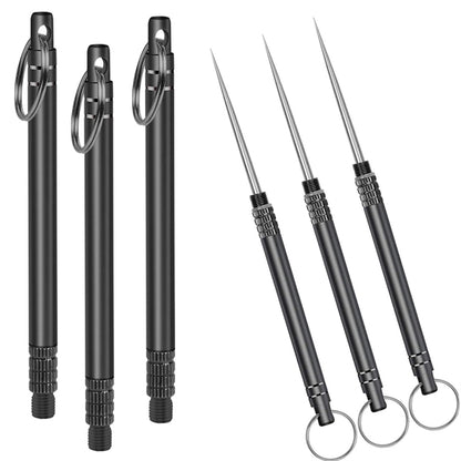 Stainless steel portable toothpicks