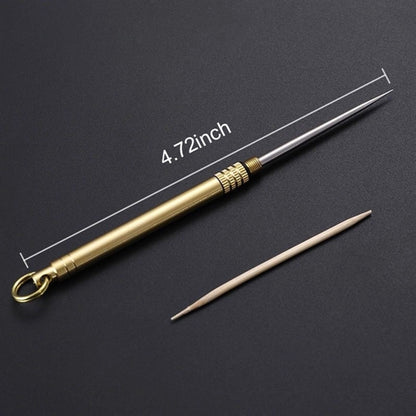 Stainless steel portable toothpicks