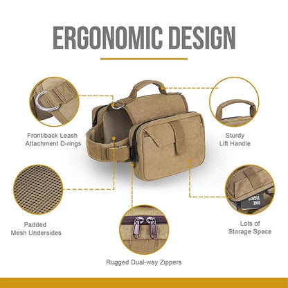 Dog Saddle Bag