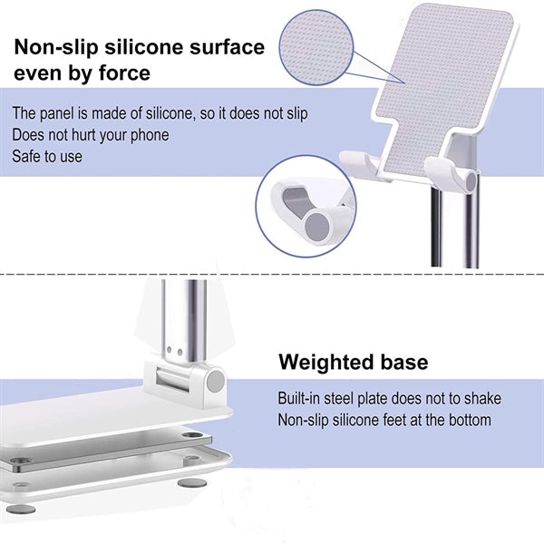 Foldable Phone Holder Tablet Stand