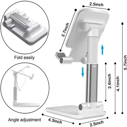 Foldable Phone Holder Tablet Stand