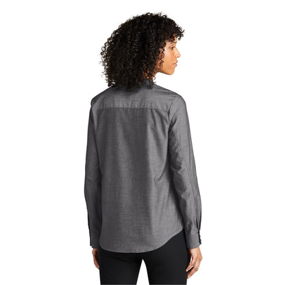 Port Authority Ladies Long Sleeve Chambray Easy Care Shirts