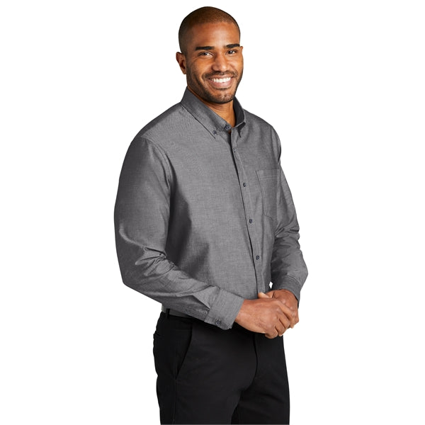 Port Authority Long Sleeve Chambray Easy Care Shirts 2.9 oz.