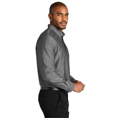 Port Authority Long Sleeve Chambray Easy Care Shirts 2.9 oz.
