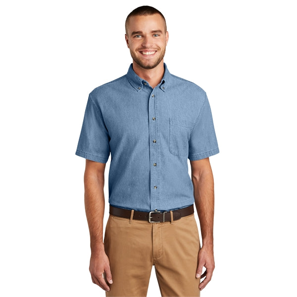 Port & Company - Short Sleeve Value Denim Shirts w/ 6.5 oz.