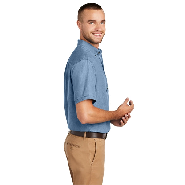 Port & Company - Short Sleeve Value Denim Shirts w/ 6.5 oz.