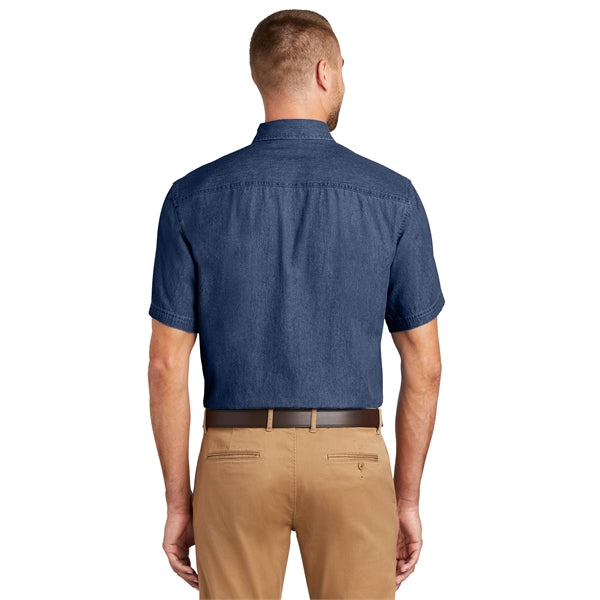 Port & Company - Short Sleeve Value Denim Shirts w/ 6.5 oz.