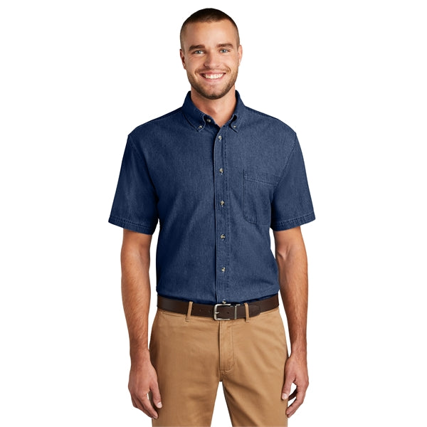 Port & Company - Short Sleeve Value Denim Shirts w/ 6.5 oz.