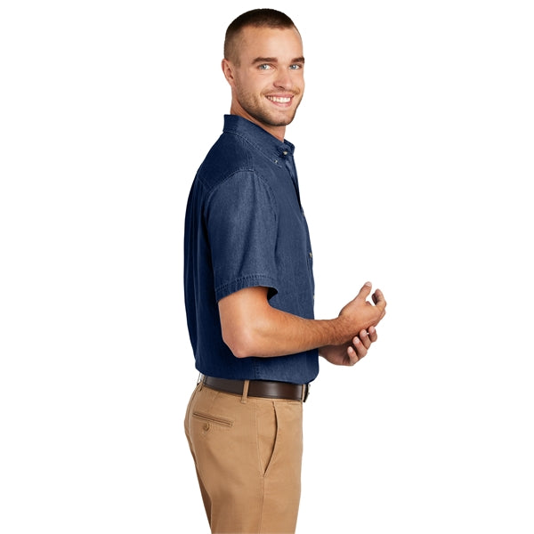 Port & Company - Short Sleeve Value Denim Shirts w/ 6.5 oz.