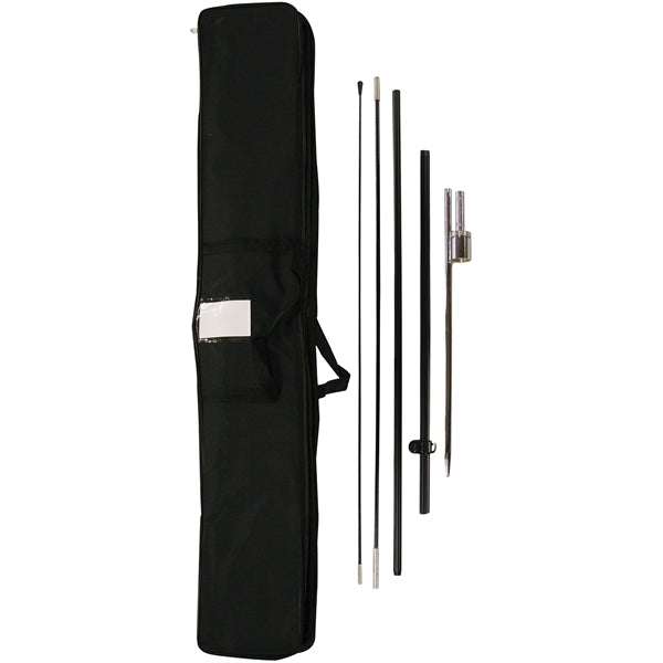 6' Double Sided Portable Teardrop Banner w/ Hardware Set