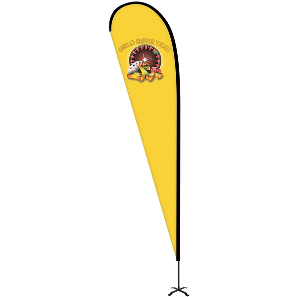 12' Portable Single Reverse Teardrop Kit with Cross Base