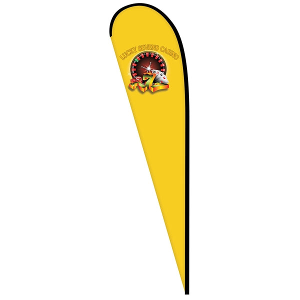 12' Double Sided Custom Portable Teardrop Banners