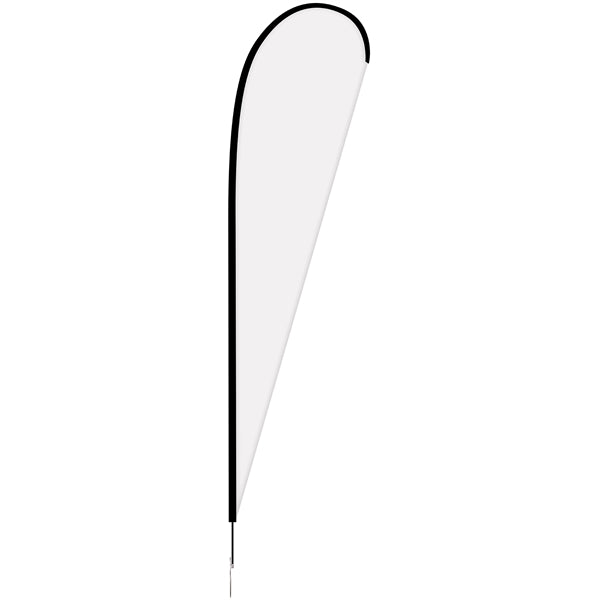 15' Digitally Printed Single Reverse Teardrop Banner