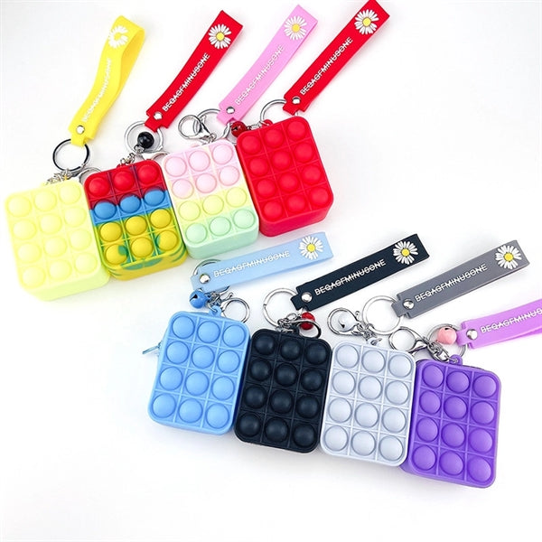 bubble  keychain bag