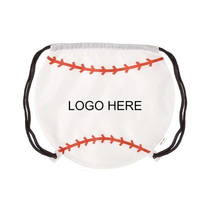 Football Shap Drawstring Bag