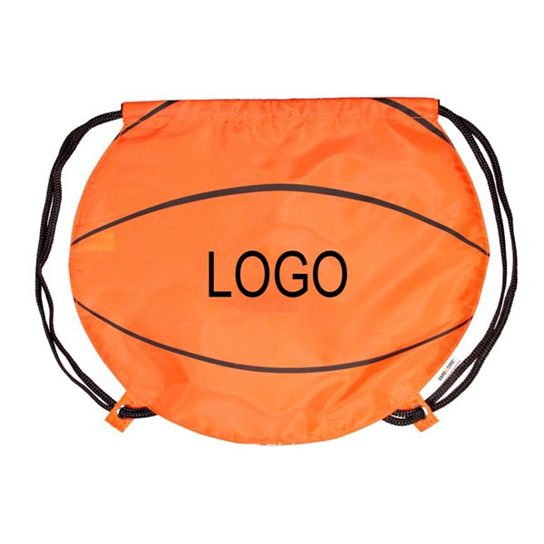 Football Shap Drawstring Bag