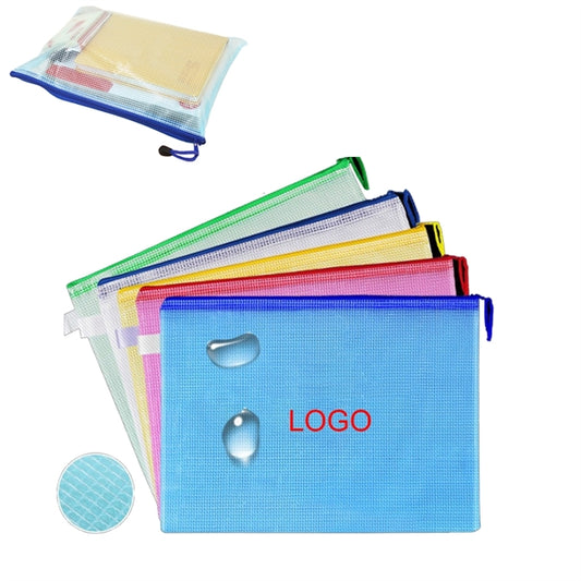 A4 Waterproof Zipper File Pocket
