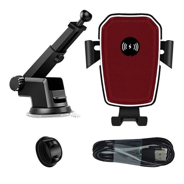 10W Wireless Charging Auto Clamping Car Charger Phone Mount