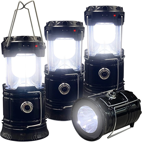 Portable LED Camping Solar Lantern Lightweight Waterproof