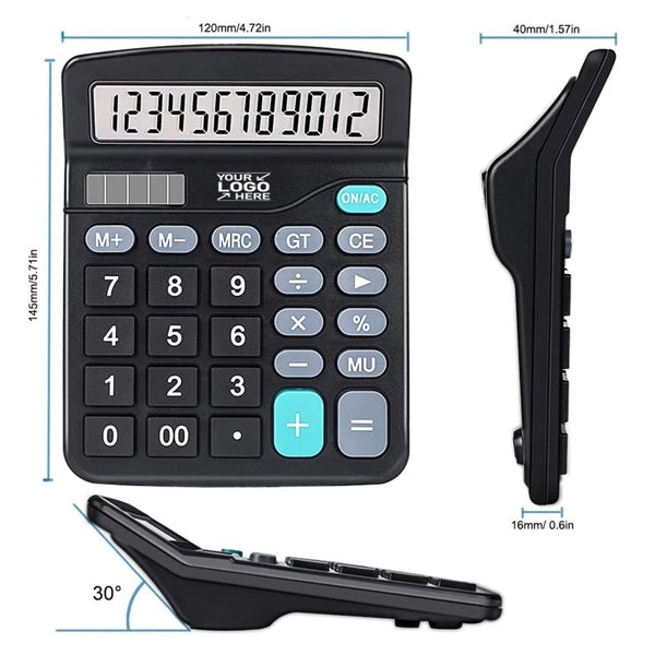Dual Power Calculator With Large Display