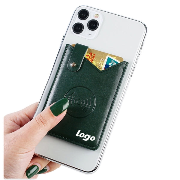 Adhesive Phone Wallet With Stand