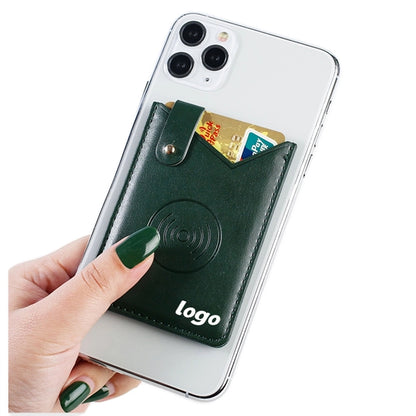 Adhesive Phone Wallet With Stand