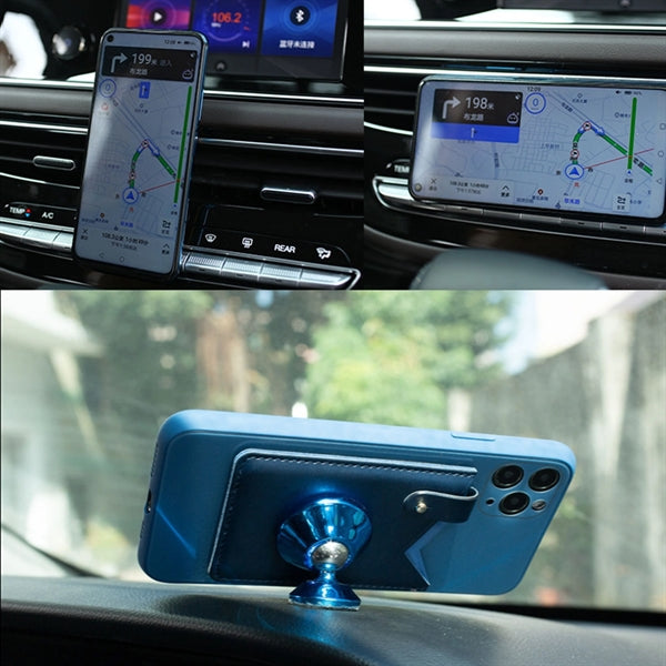 Adhesive Phone Wallet With Stand