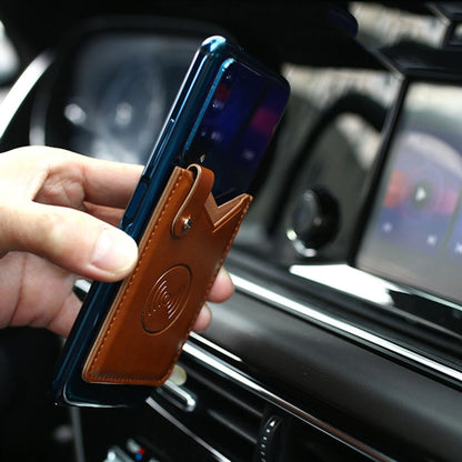 Adhesive Phone Wallet With Stand