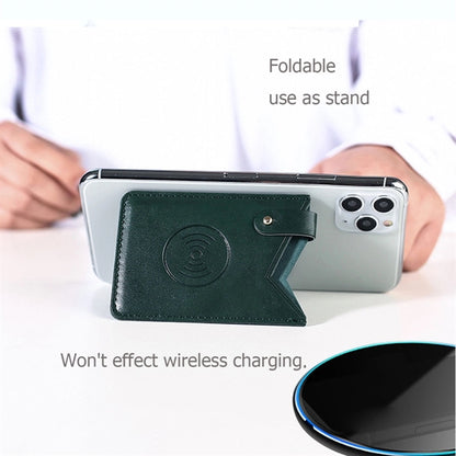 Adhesive Phone Wallet With Stand
