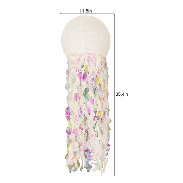 Halloween Tassel Pumpkin Paper Lantern
