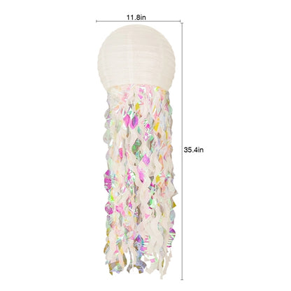 Halloween Tassel Pumpkin Paper Lantern