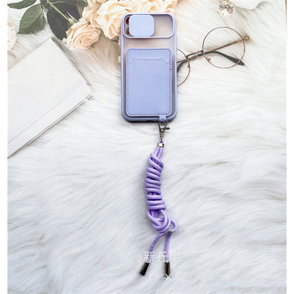 Leather Wallets with Cell Phone Lanyard