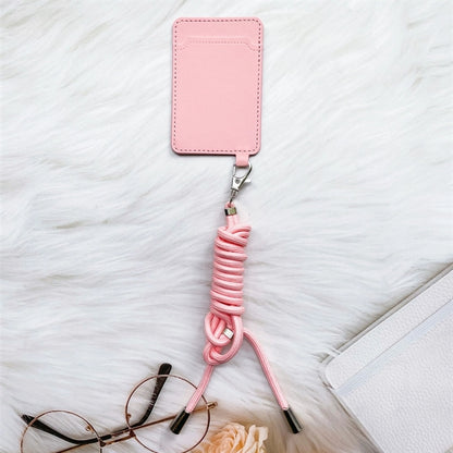 Leather Wallets with Cell Phone Lanyard