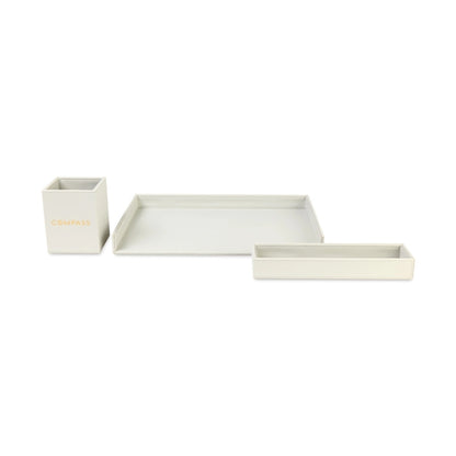 Easton 3 Piece Desktop Organizer Set