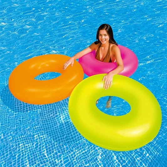 Inflatable Neon Tubes 36" Swim Ring