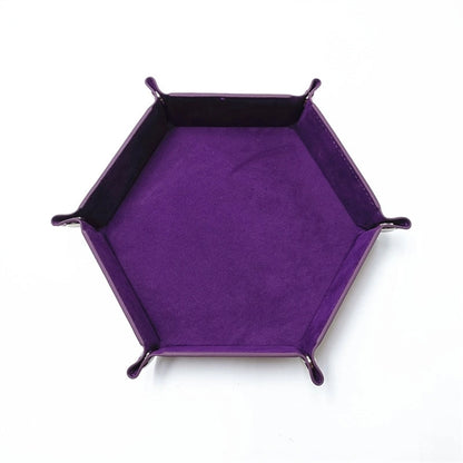 Folding Dice Tray Holder Storage Box