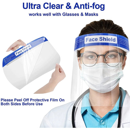 Anti-Fog Dustproof Full Face Shield