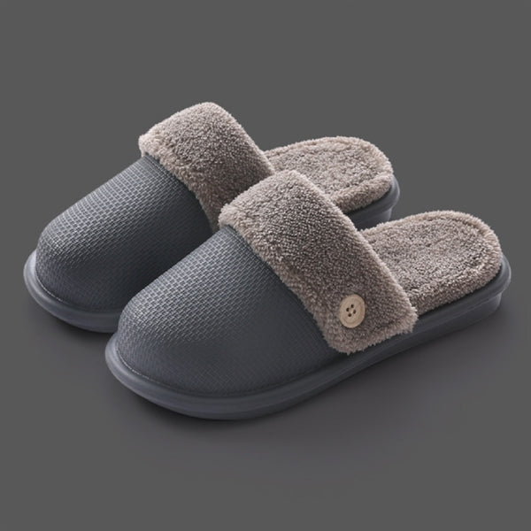 Coral Fleece Memory Foam Slippers