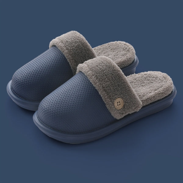 Coral Fleece Memory Foam Slippers