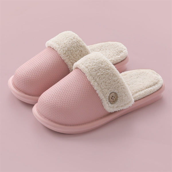Coral Fleece Memory Foam Slippers