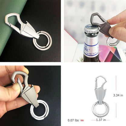 Stainless Steel Car Keychain