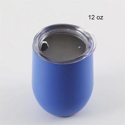 12 oz Stainless Steel Wine Tumbler