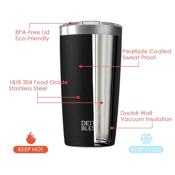 Insulated Travel Mug with Lid