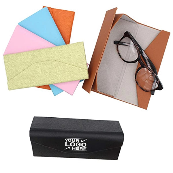 Leather Magnetic Eyeglasses Case
