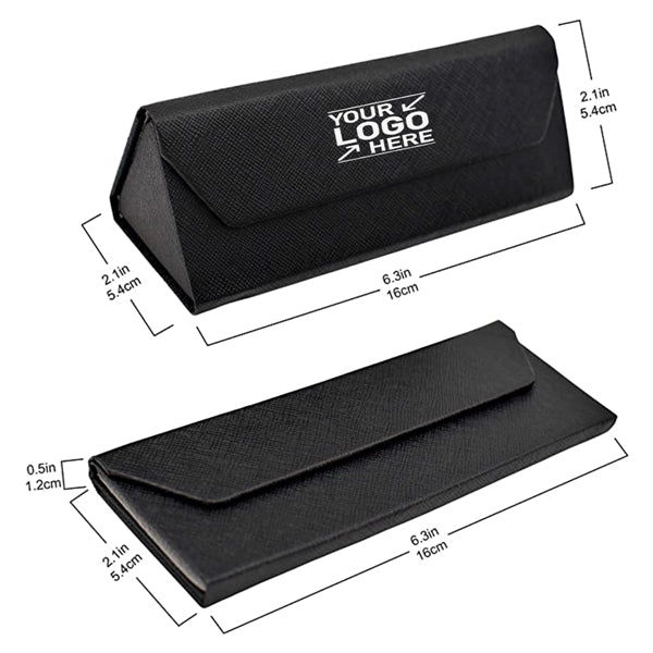 Leather Magnetic Eyeglasses Case