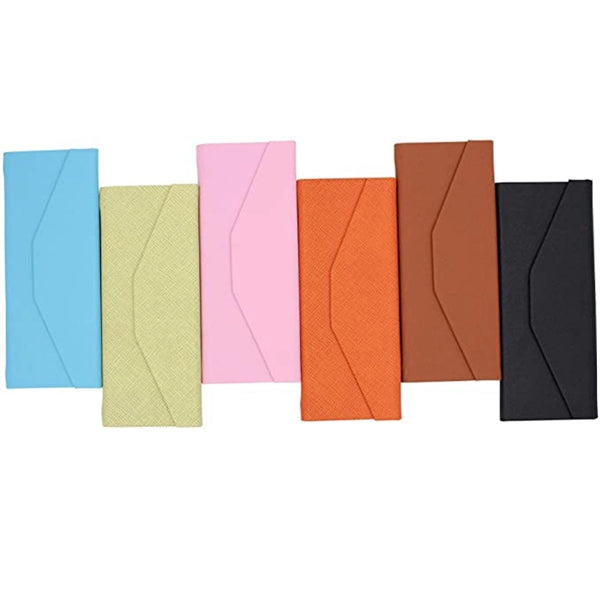 Leather Magnetic Eyeglasses Case